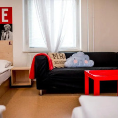 Hostel Florenc Кровать в женском общем номере с двухъярусной кроватью фото 3