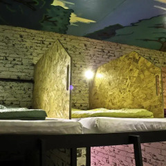 Chillout Hostel Zagreb Кровать в общем номере с двухъярусными кроватями фото 36