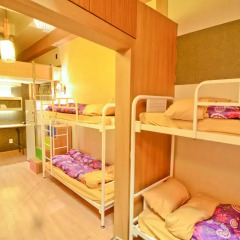 Отель Kimchee Gangnam Guesthouse Кровать в общем номере с двухъярусной кроватью фото 4