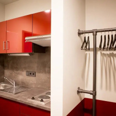 Апартаменты Aparion Apartments Leipzig City Апартаменты с двуспальной кроватью фото 6