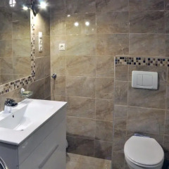 Отель Dorothilux Apartment Венгрия, Будапешт - отзывы, цены и фото номеров - забронировать отель Dorothilux Apartment онлайн ванная