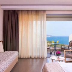 Отель Aeolis Thassos Palace 4* Улучшенный номер с различными типами кроватей