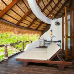 Отель Koh Tao Cabana Resort 4* Стандартный номер с различными типами кроватей фото 6