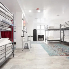 HighRoad Hostel DC Кровать в общем номере с двухъярусной кроватью фото 16