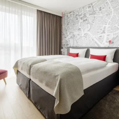 Отель IntercityHotel Braunschweig 4* Стандартный номер с различными типами кроватей фото 7