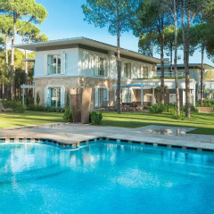 Отель Cornelia Diamond Golf Resort & SPA - All Inclusive 5* Вилла Azure с различными типами кроватей фото 12