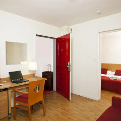 Отель Séjours & Affaires Rennes Villa Camilla 2* Студия с различными типами кроватей фото 4