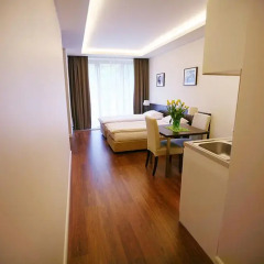 Отель Plater 10 Residence 3* Улучшенные апартаменты с различными типами кроватей фото 5