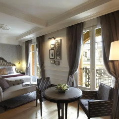 Апарт-отель La Clef Louvre Paris 5* Улучшенный люкс с различными типами кроватей фото 4