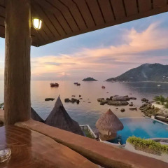 Отель DD Hut Koh Tao 3* Бунгало Делюкс с различными типами кроватей фото 13