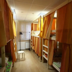 Гостиница DobroHostel Кровать в общем номере с двухъярусной кроватью фото 9