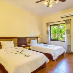 Отель Agribank Hoi An Beach Resort 3* Улучшенный номер с различными типами кроватей фото 5