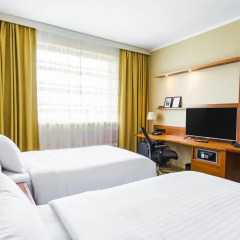 Отель Courtyard by Marriott Prague Airport 4* Стандартный номер с разными типами кроватей фото 3
