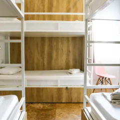Inhawi Hostel Кровать в общем номере фото 24