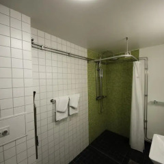 Отель Berling Apartments Швеция, Карлстад - отзывы, цены и фото номеров - забронировать отель Berling Apartments онлайн ванная