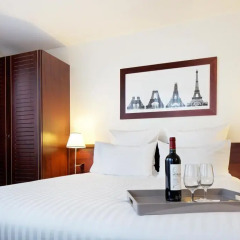 Отель Hôtel Concorde Montparnasse 4* Улучшенный номер с различными типами кроватей фото 2