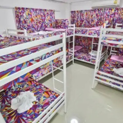 Mascot Hostel Кровать в женском общем номере с двухъярусной кроватью