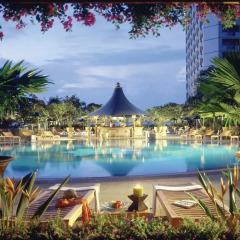 Отель Fairmont Singapore Сингапур бассейн фото 2