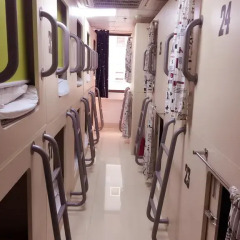 Coooker Youth Hostel (Shenzhen Luohu Port) Капсула в мужском общем номере фото 4