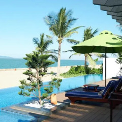 Отель Sunrise Premium Resort Hoi An 5* Вилла Премиум с различными типами кроватей фото 4