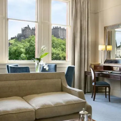 Отель Waldorf Astoria Edinburgh - The Caledonian 5* Улучшенный номер с разными типами кроватей фото 3