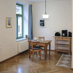 Отель Appartement Frauenkirche в номере