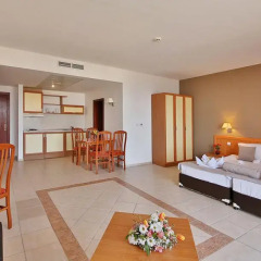 Prestige Hotel and Aquapark 4* Студия разные типы кроватей фото 19