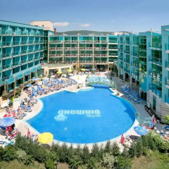 Отель Diamond Hotel-All inclusive Болгария, Солнечный берег - отзывы, цены и фото номеров - забронировать отель Diamond Hotel-All inclusive онлайн бассейн фото 3