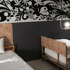 Bed Hostel Номер Эконом разные типы кроватей фото 6