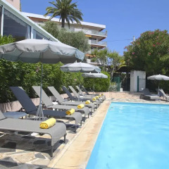 Отель The Originals des Orangers Cannes (ex Inter-Hotel) Франция, Канны - отзывы, цены и фото номеров - забронировать отель The Originals des Orangers Cannes (ex Inter-Hotel) онлайн бассейн