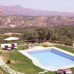 Отель Crete Family Villas Вилла с различными типами кроватей фото 21