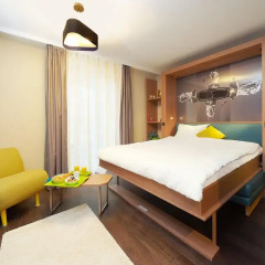 Отель Aparthotel Adagio Köln City 4* Студия с различными типами кроватей фото 4