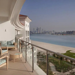 Отель Waldorf Astoria Dubai Palm Jumeirah 5* Люкс Премьер с различными типами кроватей фото 6