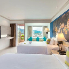 Отель Novotel Phuket Resort 4* Улучшенный номер с 2 отдельными кроватями фото 2