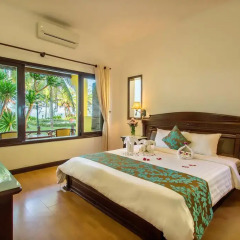 Отель Agribank Hoi An Beach Resort 3* Люкс повышенной комфортности с различными типами кроватей фото 5