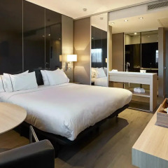 Отель AC Hotel Sants by Marriott Испания, Барселона - отзывы, цены и фото номеров - забронировать отель AC Hotel Sants by Marriott онлайн комната для гостей фото 3