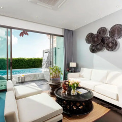 Отель The 8 Pool Villa 3* Вилла с разными типами кроватей фото 16