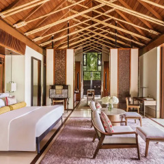 Отель One&Only Reethi Rah 5* Вилла с различными типами кроватей фото 8