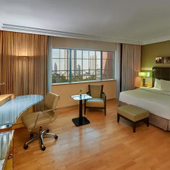 Отель Hilton Frankfurt City Centre 5* Стандартный номер с 2 отдельными кроватями фото 4