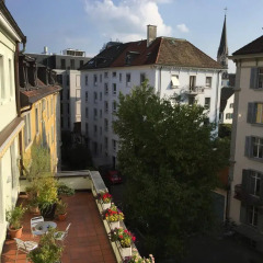 Haus zur Stauffacherin — Women Only (отель для женщин) балкон