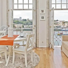 Отель Oporto Home - River Front Апартаменты разные типы кроватей фото 36