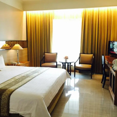 Indra Regent Hotel 4* Улучшенный номер с двуспальной кроватью фото 4