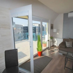 Апартаменты Arpad Bridge Apartments Апартаменты с различными типами кроватей фото 27