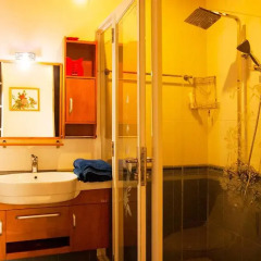 Отель Hoa Mau Don Homestay ванная