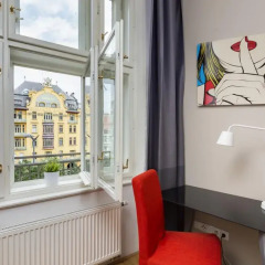 Hotel Apartments Wenceslas Square балкон