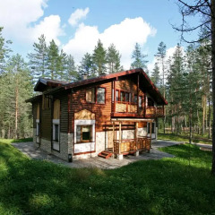 Гостиница Лесная Рапсодия Стандартный номер с двуспальной кроватью фото 18