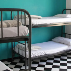 Hostel New York Стандартный семейный номер с двуспальной кроватью (общая ванная комната) фото 4