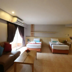 Gulf Siam Hotel & Resort Pattaya 3* Стандартный номер с разными типами кроватей фото 25