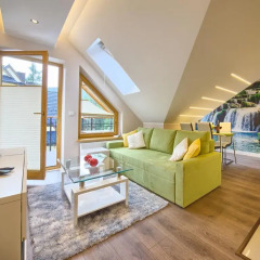 Отель VisitZakopane Island Apartments Польша, Закопане - отзывы, цены и фото номеров - забронировать отель VisitZakopane Island Apartments онлайн комната для гостей фото 2