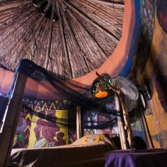 Отель Great Huts 3* Бунгало с различными типами кроватей фото 32